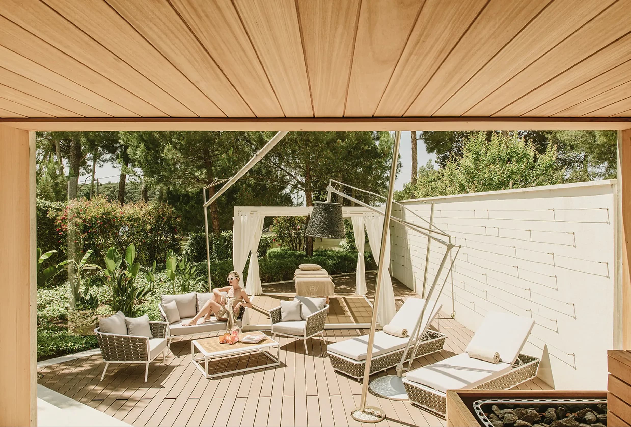 An outdoor sanctuary where nature inspires your soul